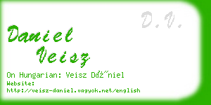 daniel veisz business card